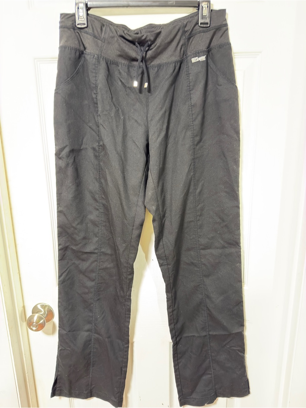 Grey's Anatomy Black Drawstring Scrub Pants